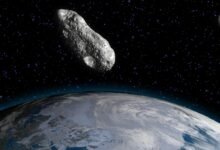 Footage Shows Near-Miss Earth Flyby of Asteroid 2023 BU