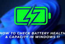 How to Check Battery Health and Capacity on Windows 11