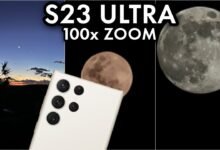 Samsung Galaxy S23 Ultra's Moon Pictures