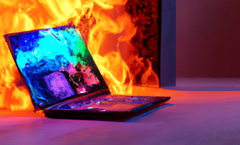 cool down your laptop